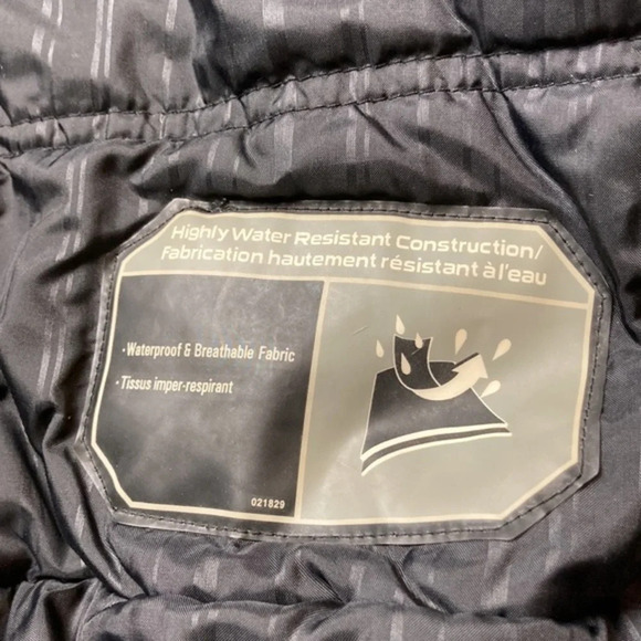 COLUMBIA Juniors Heavy Winter Fleece Lined Coat Size 14/16. Zipper pockets. - Picture 7 of 8